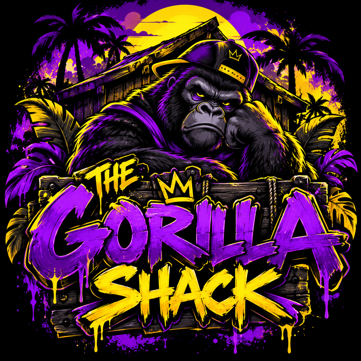 The Gorilla Shack gorilla mascot